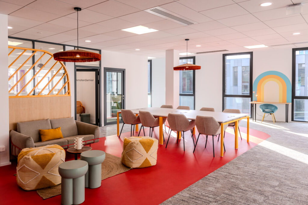 Bureaux Digiforma à Lyon réalisées par Yemanja